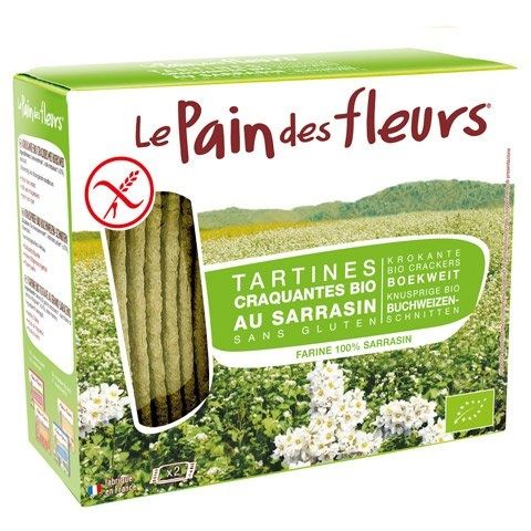 Le Pain Des Fleurs Krokante Crackers Boekweit Biologisch