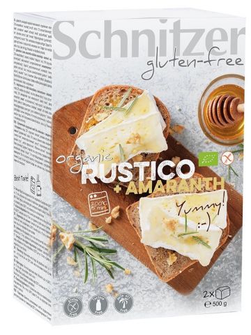 Schnitzer Rustico Brood met Amaranth Bake-off Biologisch