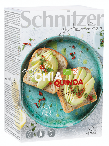 Schnitzer Brood met Chia en Quinoa Biologisch