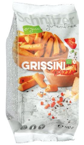 Schnitzer Grissini Pizza (mini soepstengels) Biologisch