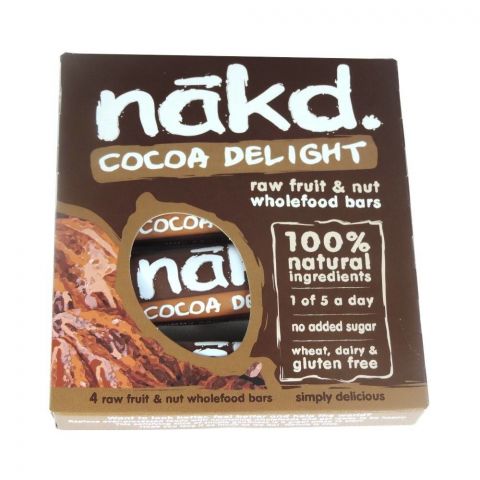 Nakd Cocoa Delight Bar 4-pack
