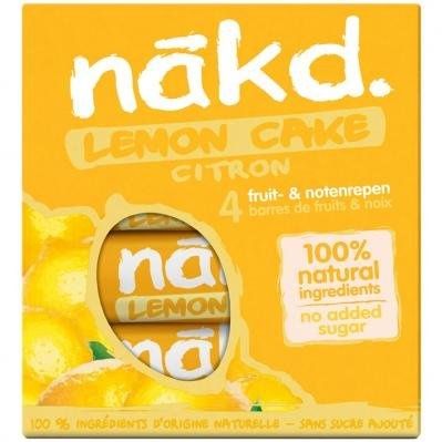 Nakd Lemon Cake Bar 4-pack