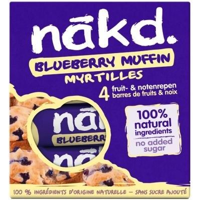 Nakd Blueberry Muffin Bar 4-pack