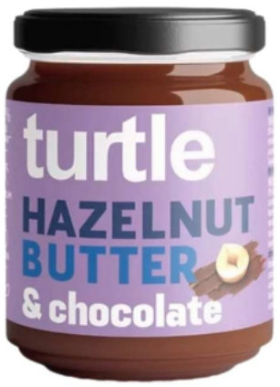 Turtle - Hazelnootpasta met Chocolade Biologisch 200 gram