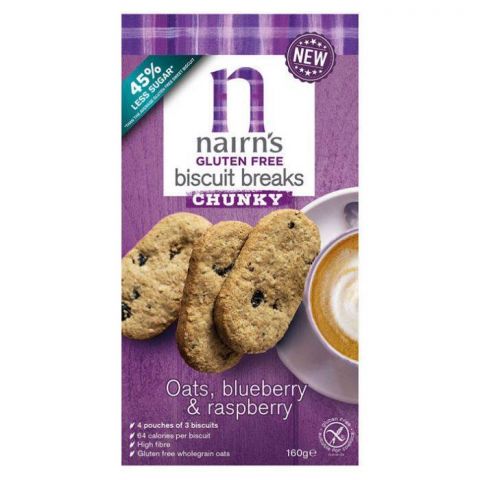Nairns Biscuit Breaks Oats, Blueberry & Raspberry