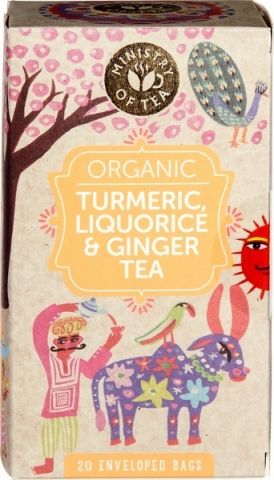 Ministry of Tea Turmeric, Liquorice & Ginger Tea Biologisch