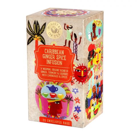 Ministry of Tea Caribbean Ginger Spice Infusion Thee Biologisch