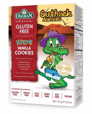 Orgran Outback Animals Vanille Cookies