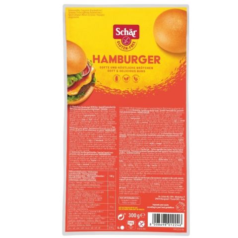 Schär Hamburgerbroodjes 4 stuks