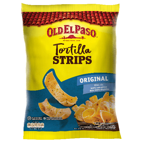 Old El Paso Tortilla Strips Original