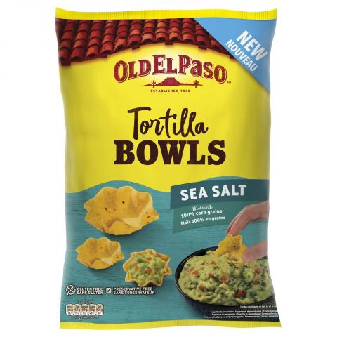 Old El Paso Tortilla Bowls Sea Salt