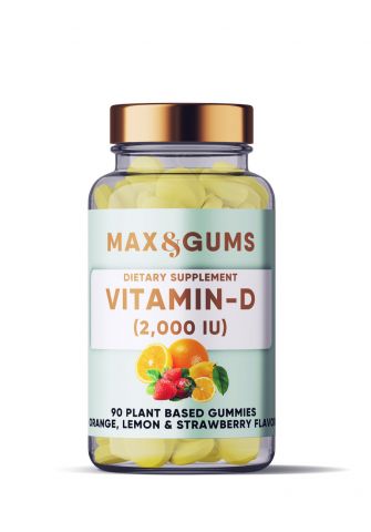 Max&Gums - Voedingssupplement Vitamine-D 90 stuks