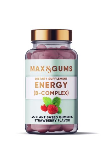 Max&Gums - Voedingssupplement Energy 50 stuks