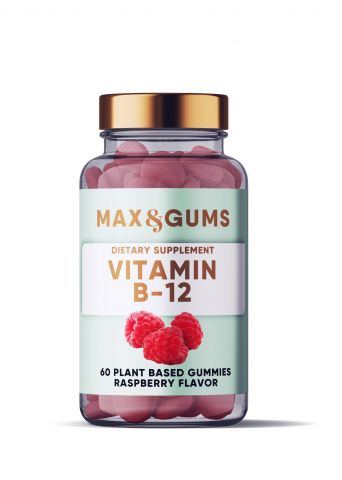 Max&Gums - Voedingssupplement Vitamine-B12 60 stuks