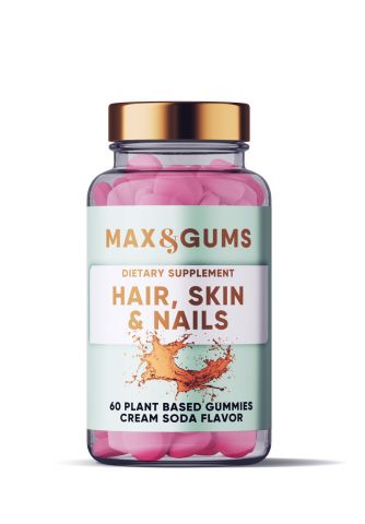 Max&Gums - Voedingssupplement Haar, Huid en Nagels 60 stuks